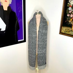 EXPRESS RIBBED KNIT SCARF